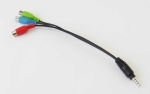 Кабел K-414-06 3.5SM4 - 3 RCA/F