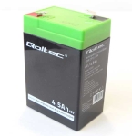 Акумулаторна батерия 6V/4.5AH QOLTEC