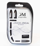 Кабел K-410-17/3м 3.5mm/2 RCA