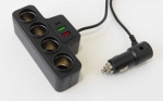 Автомобилна букса за запалка AVZ-41 1-4 USB