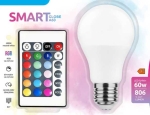 Светодиодна лампа 220V RGB LED