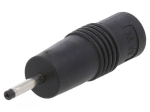 Захранваща букса преход 0.75x2.35-5.5x2.1mm
