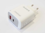 Адаптер 5V/3.0A 9V/2.78A 12V/2.08A USB-A + USB-C