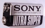 Батерия 6F22U SONY 9V