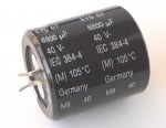 Кондензатор 6800MF/40V 105C SNAP IN