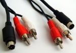 Кабел K-520 SVHS-SVHS RCA