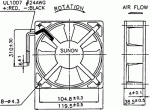 Вентилатор 327L SUNON