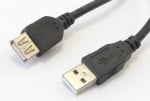 Кабел K-143/0.6м USB A/M-USB A/F
