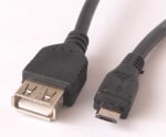 Кабел K-167-88 USB A/F - Micro B