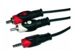 Кабел K-4107/5 3.5mm - 2 RCA