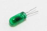 Лампа 12V/0.10A зелена
