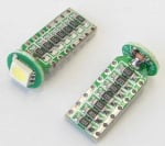 Лампа 12V LED T10 W0112 бяла