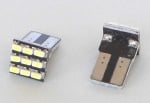 Лампа 12V LED T10 W0913 бяла