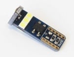 Лампа 12V LED T10 W0917 бяла