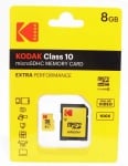 MEMORY MSD CARD 8GB KODAK CLASS 10 EXTRA