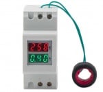 Измервателен уред волтметър, амперметър DIN-02