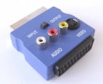 Преход SCART-55 SCART-3 RCA IN/OUT