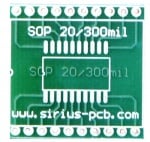Цокъл платка SOP20/300MIL