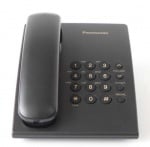 Телефонен апарат PANASONIC KXTS500 черен
