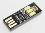 USB лампа с 3 диода с регулатор